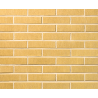 Oблицовочный кирпич пустотелый Lode Asa Sarmite, 250x120x65 желтый штриховая